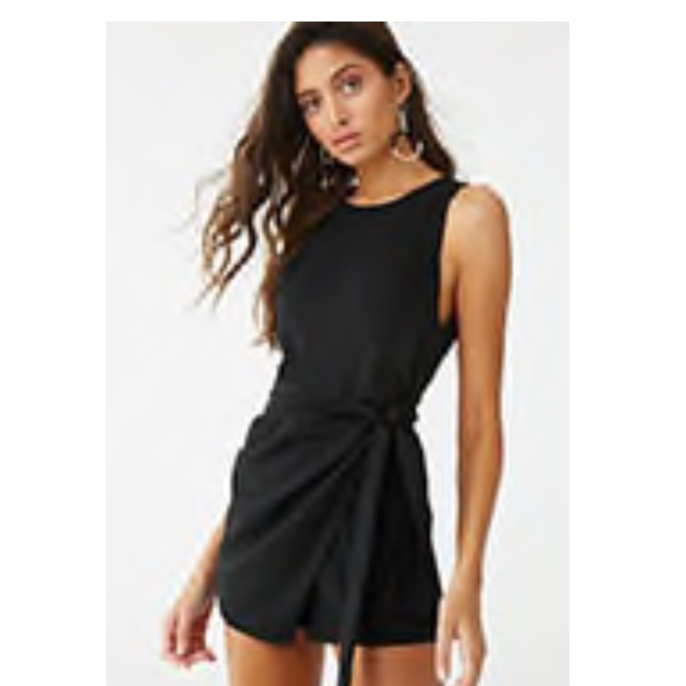 Forever 21 wrap-front romper